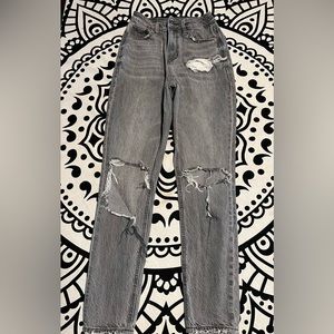 American Eagle straight distressed jeans
